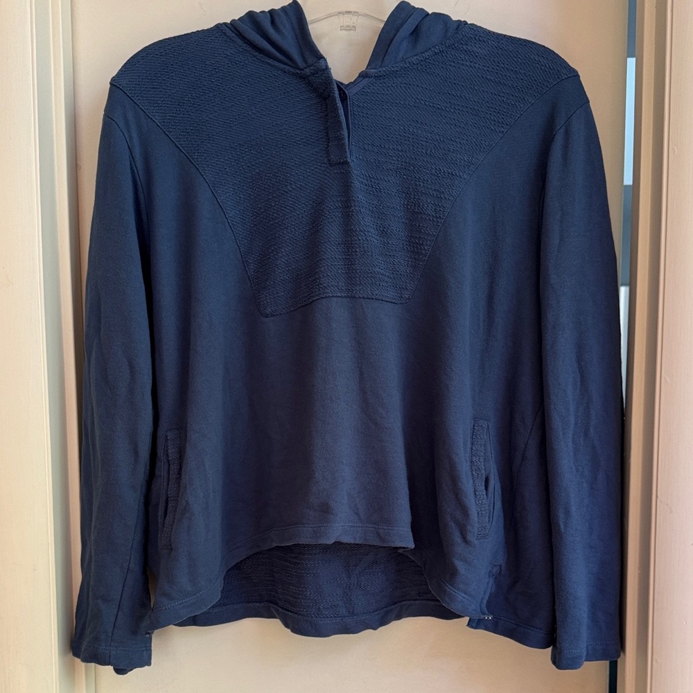 Mistral Tunic Hoodie in Blue